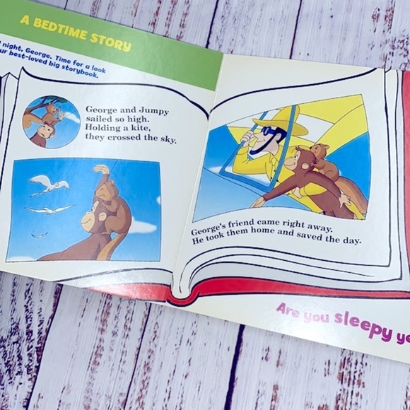Curious George children’s good night book - Picture 4 of 6